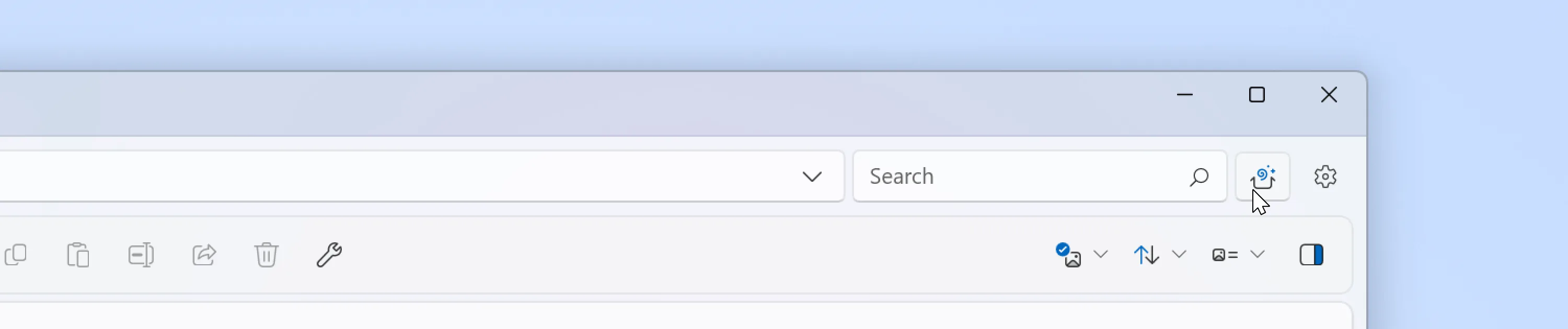 View release notes button