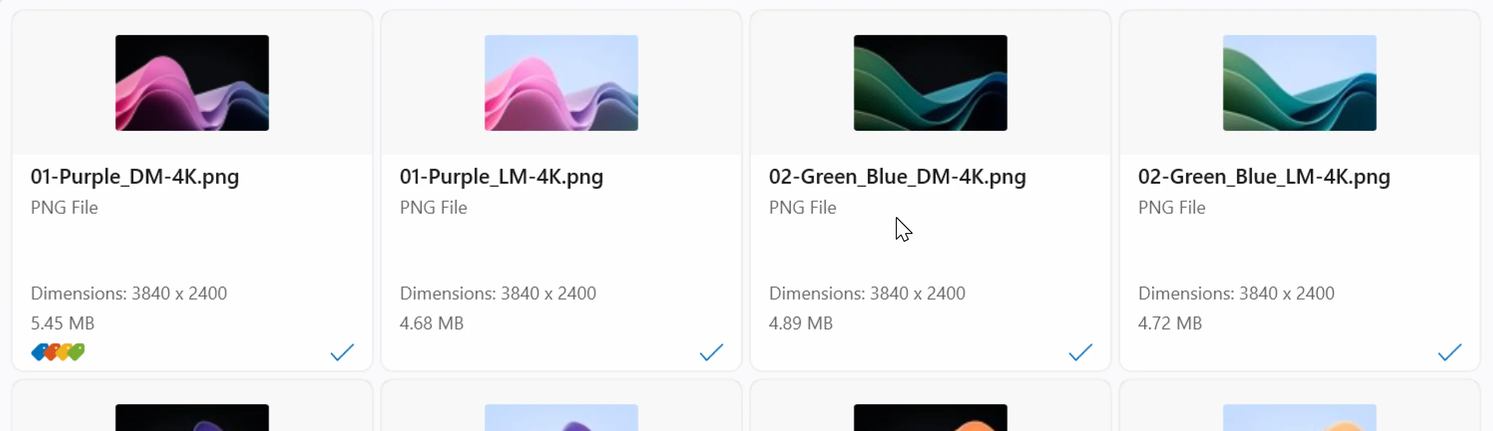 Cards View (medium size)