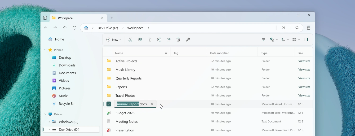 File extensions